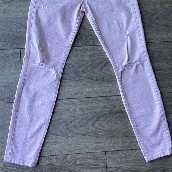 Current Elliott Pink Destroy The Stiletto Jeans - Picture 4 of 16